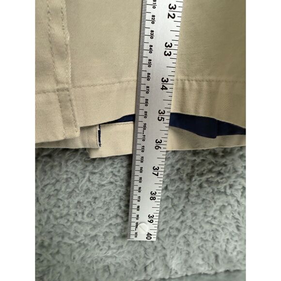 Vintage London Fog Beige Trench Coat Women 10 R Made in Korea Classic 80s - Picture 8 of 8